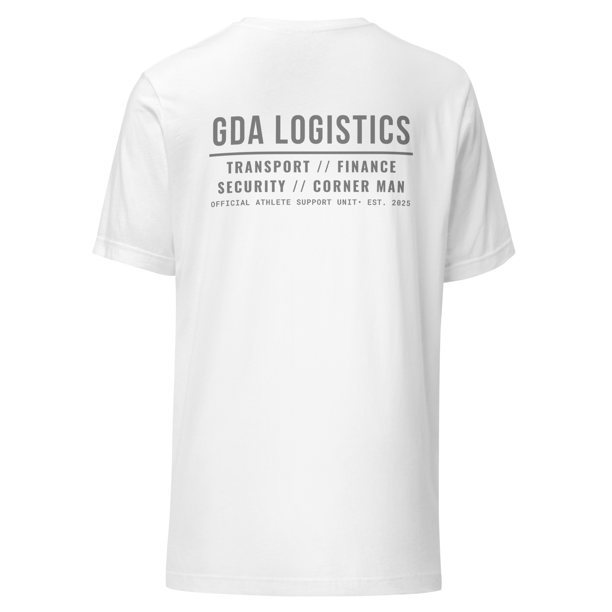 Logistics Tee Back Print